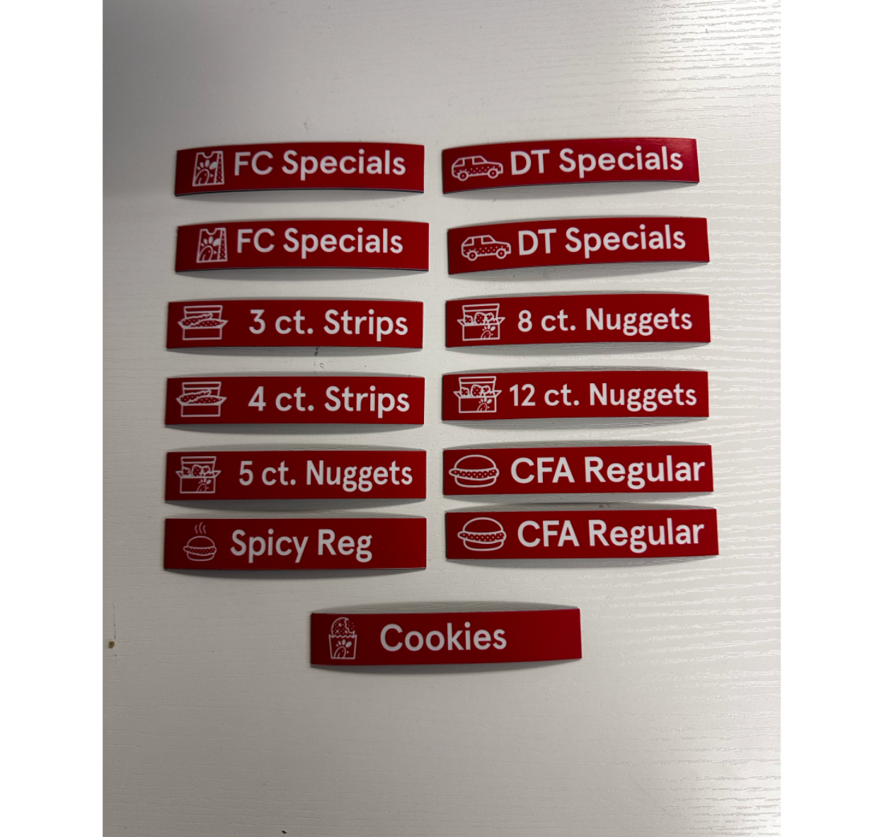 Chute Labels