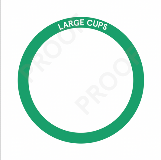 Cup Label Rings (Large)