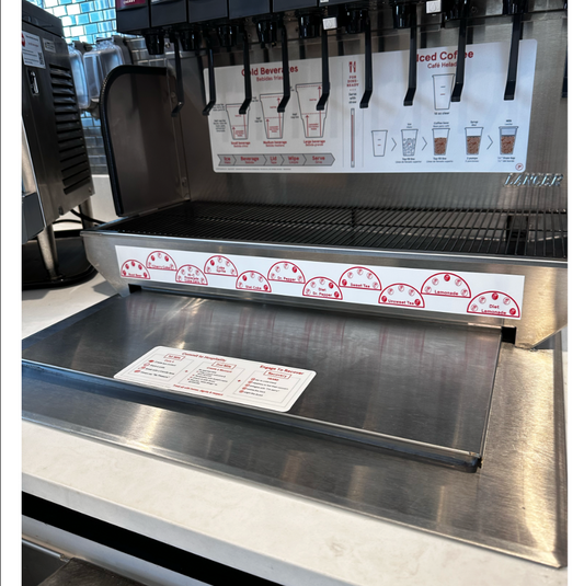 Drink Tower Lid Decal