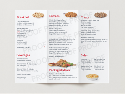 Catering Brochure