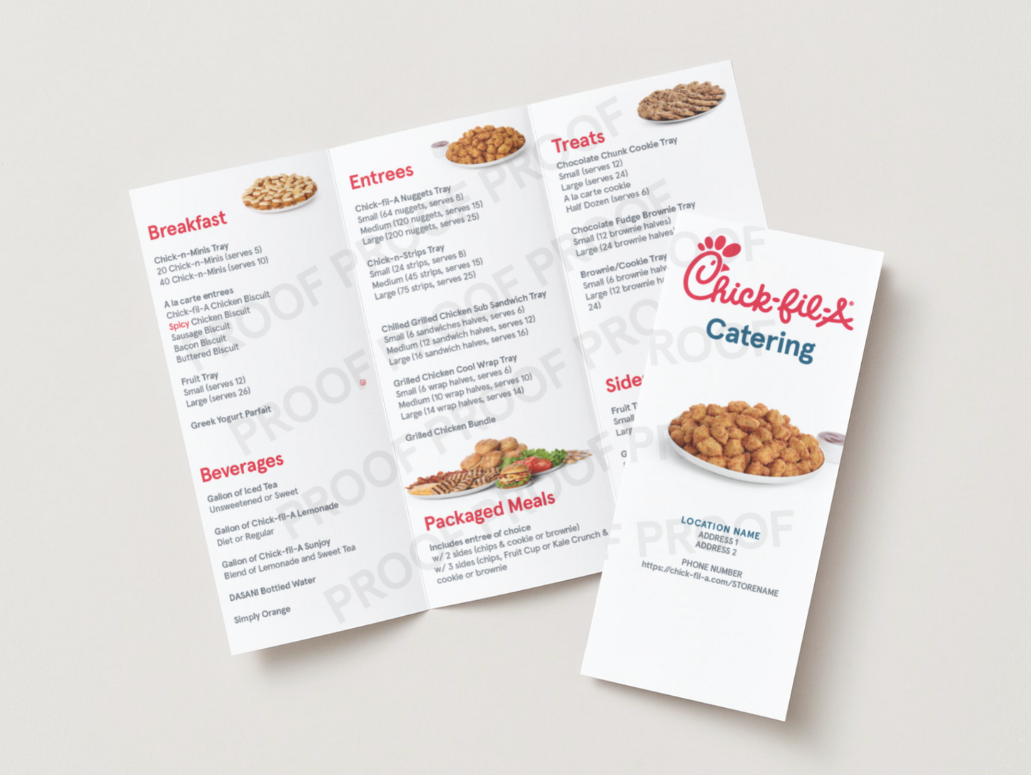 Catering Brochure