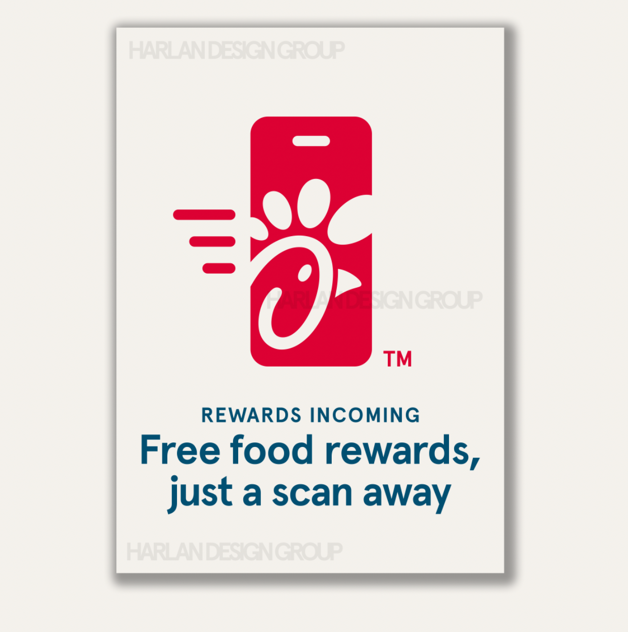 App Scans Counter Decal