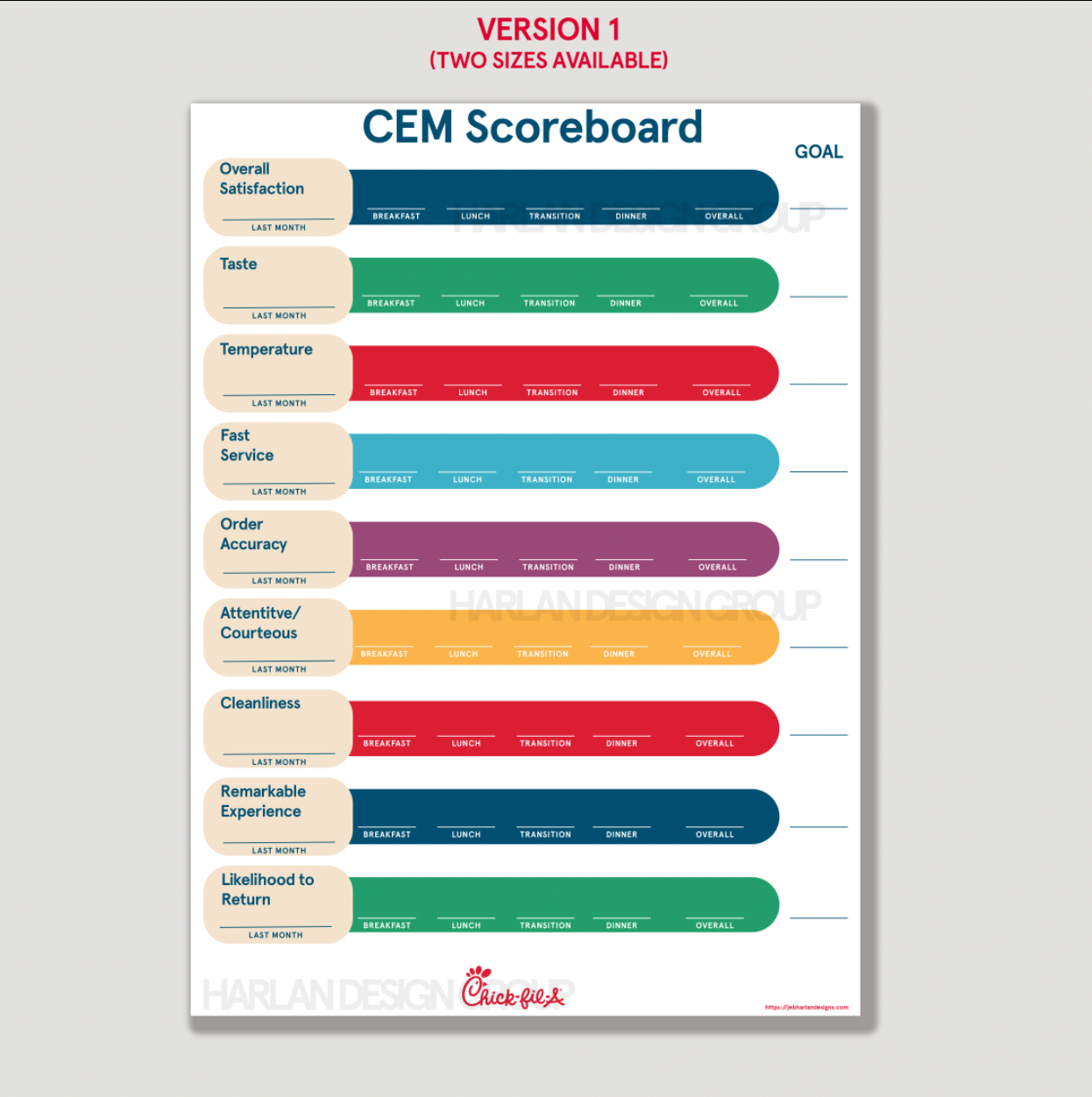 CEM Scoreboard (Dry Erase)