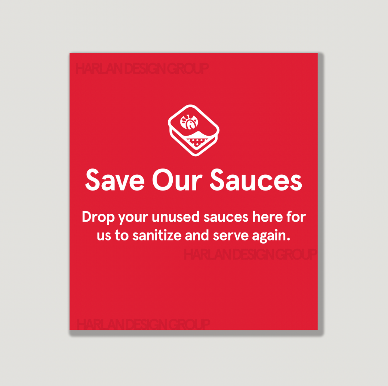 Save Our Sauce Bins