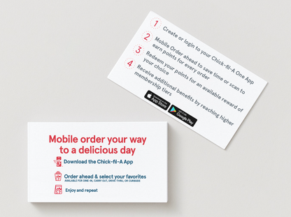 Chick-fil-A App - Bag Stuffers