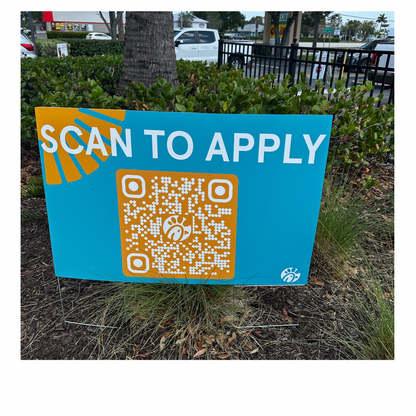 Hiring Yard Signs - 2pack