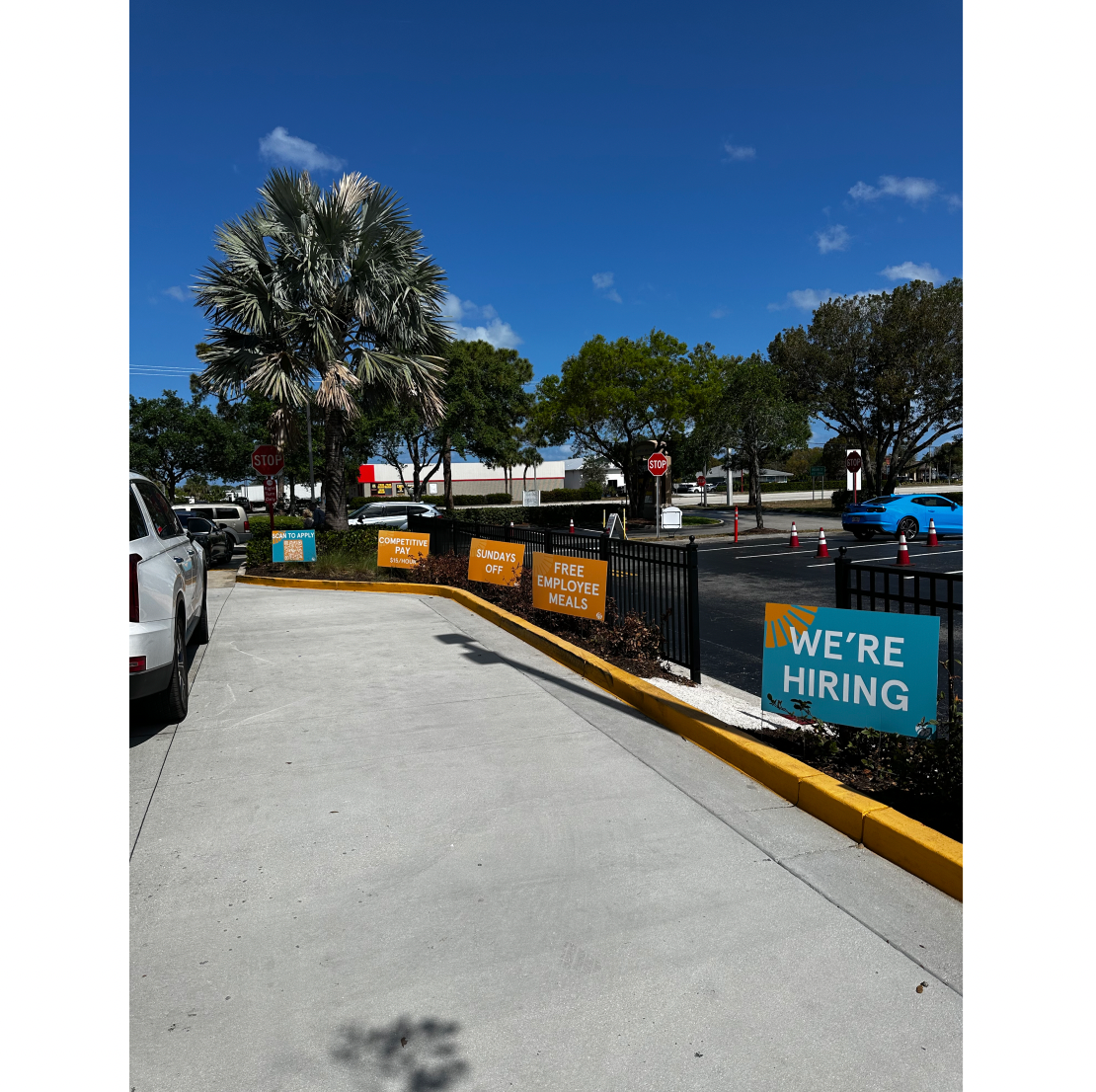 Hiring Yard Signs - 2pack