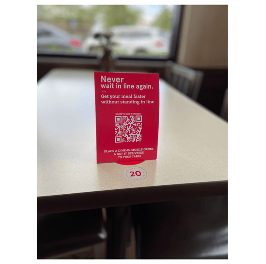 Best Seller! Mobile Dine-In Table Topper